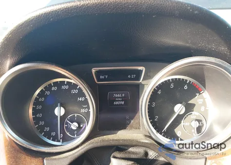 2014 Mercedes-Benz Ml 350 из США, поврежденный, VIN 4JGDA5JB0EA399128